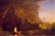 Thomas Cole The Voyage of Life: Childhood USA oil painting artist